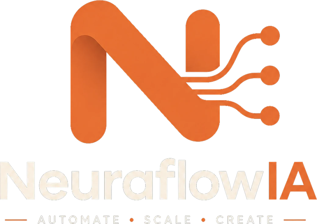 NeuraflowIA · Automate · Scale · Create